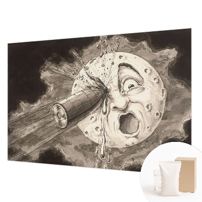 Wandtapete Kosmische Kollision