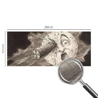 Wandtapete Kosmische Kollision