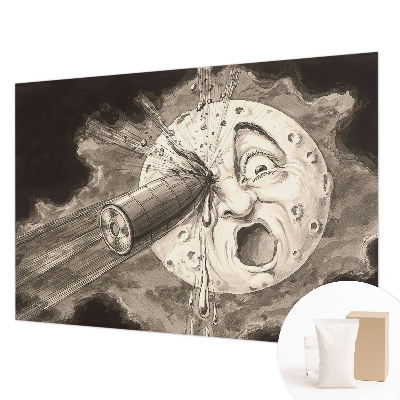 Wandtapete Kosmische Kollision