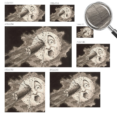 Wandtapete Kosmische Kollision