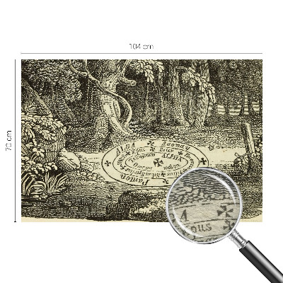 Vlies-Fototapete Magischer Kreis