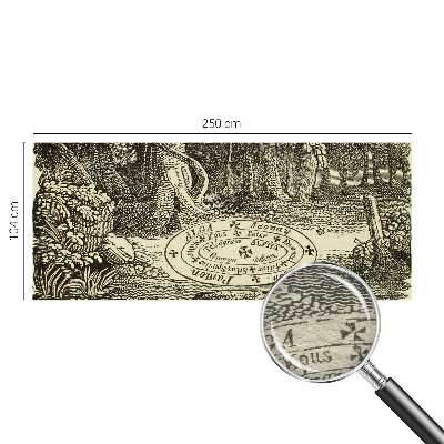 Vlies-Fototapete Magischer Kreis