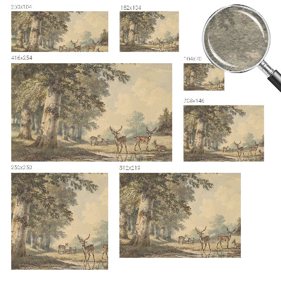 Fototapete fürs Schlafzimmer Waldfrieden