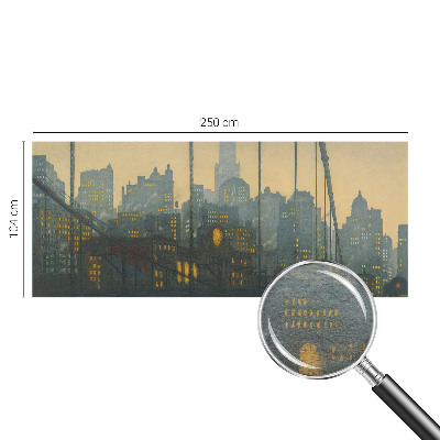 Vliestapete fürs Wohnzimmer Abendpanorama