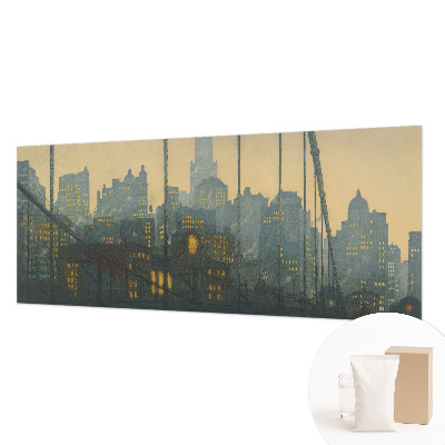 Vliestapete fürs Wohnzimmer Abendpanorama