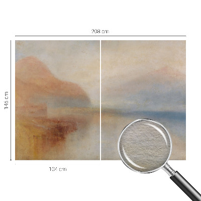 Motivtapete aus Vlies mit dem Motiv „Ätherische Landschaft“