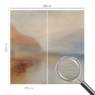 Motivtapete aus Vlies mit dem Motiv „Ätherische Landschaft“