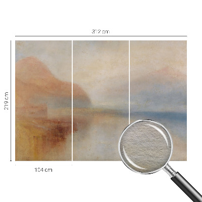 Motivtapete aus Vlies mit dem Motiv „Ätherische Landschaft“