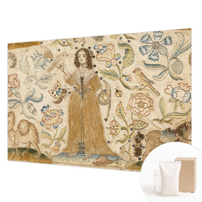 Vlies-Fototapete fürs Wohnzimmer Farbenfrohe Natur