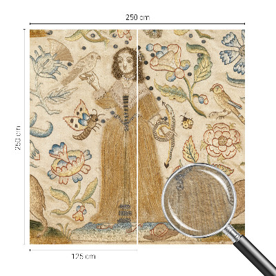 Vlies-Fototapete fürs Wohnzimmer Farbenfrohe Natur