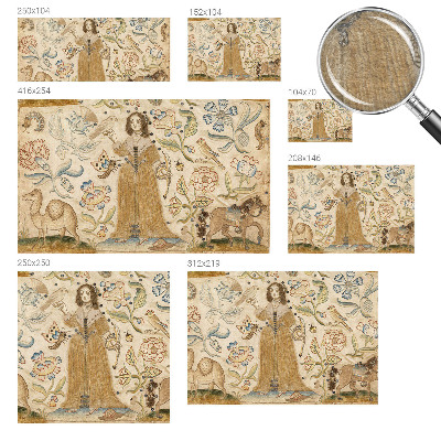 Vlies-Fototapete fürs Wohnzimmer Farbenfrohe Natur