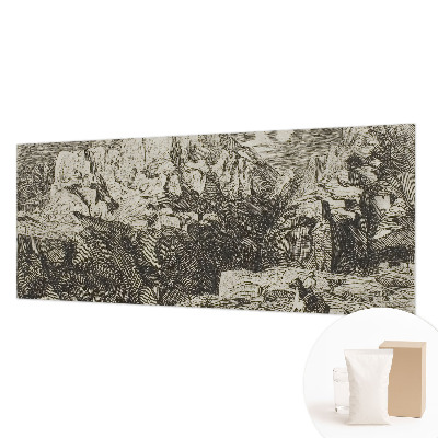 Vlies-Fototapete fürs Schlafzimmer mit einer Berglandschaft