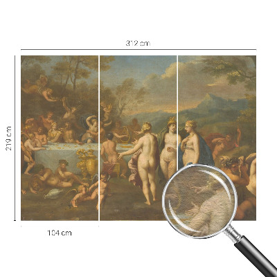 Vlies-Fototapete fürs Kinderzimmer Antikes Festmahl