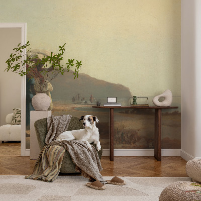 Bedruckte Vlies-Fototapete Ein Spaziergang am Meer