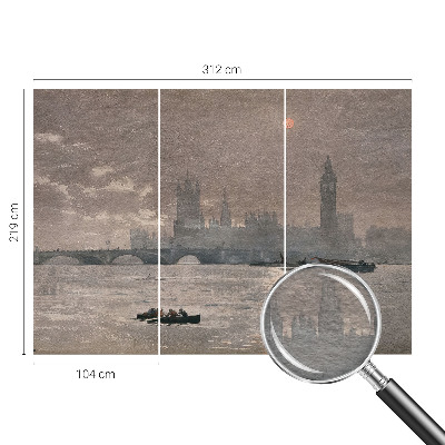 Motivtapete Nachtpanorama