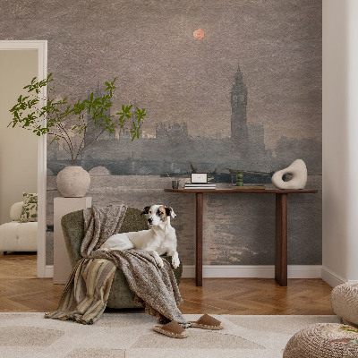 Motivtapete mit Nachtpanorama als Motiv