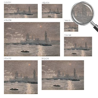 Motivtapete Nachtpanorama