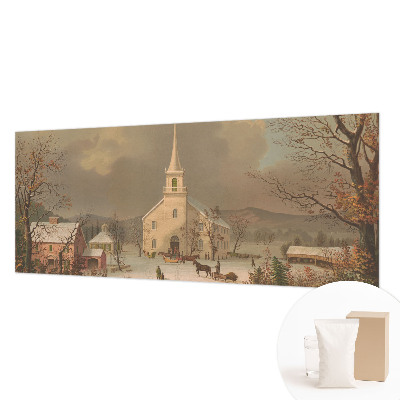 Bildtapete mit Winterlandschaft