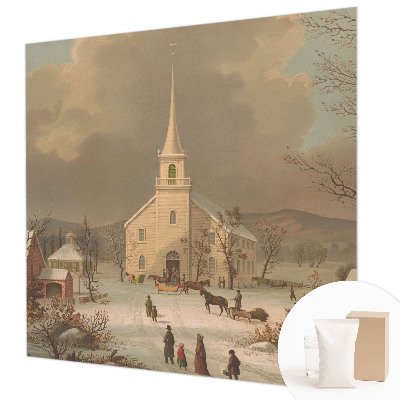 Bildtapete mit Winterlandschaft