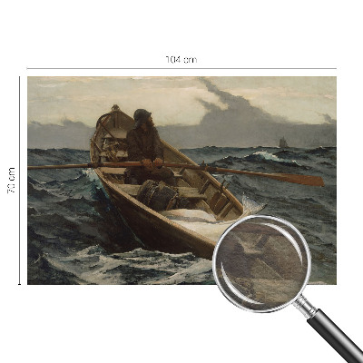 Wand-Fototapete mit einem Motiv von Fischern auf See
