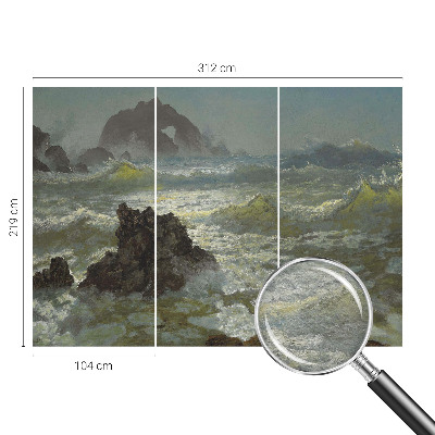 Fototapete nach Maß Stürmische See