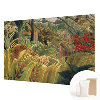 Fototapete fürs Schlafzimmer mit exotischem Tiger-Motiv
