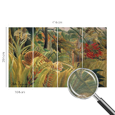 Fototapete fürs Schlafzimmer Exotischer Tiger