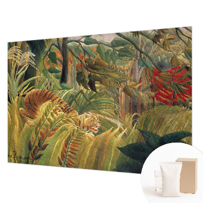 Fototapete fürs Schlafzimmer mit exotischem Tiger-Motiv