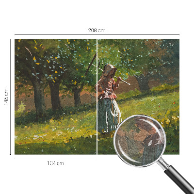 Vlies-Fototapete fürs Schlafzimmer mit Motiv „Herbstnachmittag“