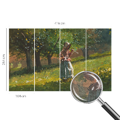 Vlies-Fototapete fürs Schlafzimmer mit Motiv „Herbstnachmittag“