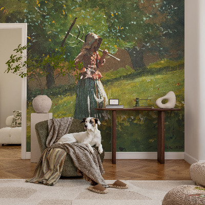 Vlies-Fototapete fürs Schlafzimmer mit Motiv „Herbstnachmittag“