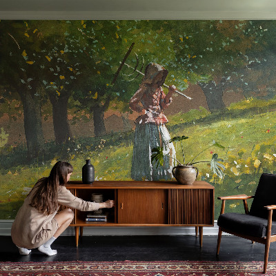 Vlies-Fototapete fürs Schlafzimmer Herbstnachmittag