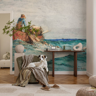 Vlies-Fototapete fürs Kinderzimmer Seeexpedition