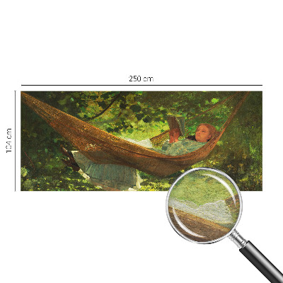 Vliestapete fürs Schlafzimmer Entspannung in der Hängematte