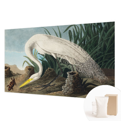 Bedruckte Vlies-Fototapete Majestätischer Reiher