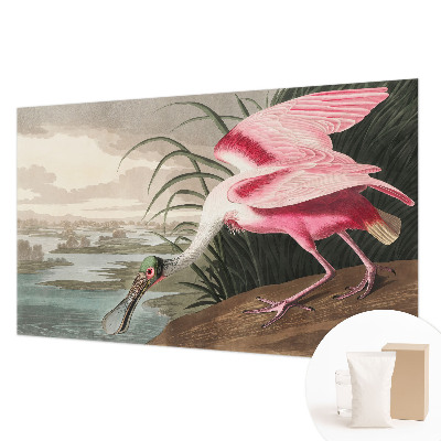 Moderne Vlies-Fototapete mit Motiv eines exotischen Vogels