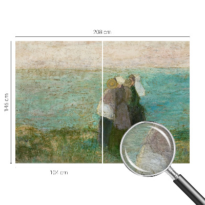 Bildtapete mit Motiv einer Spiegelung am Meer