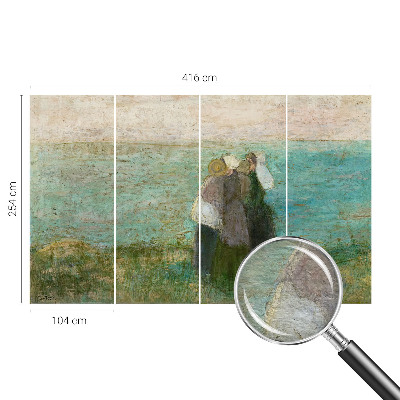 Bildtapete Spiegelung am Meer