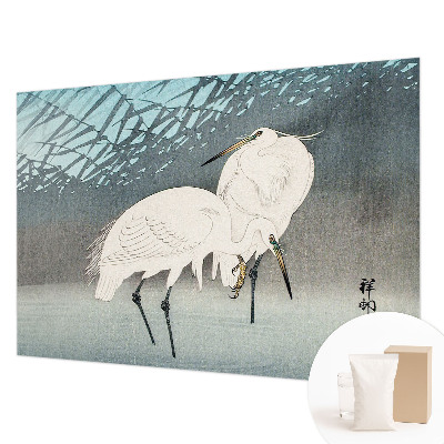 Wand-Fototapete Zarte Vögel