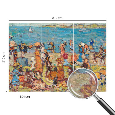Fototapete nach Maß mit einer Strandszene