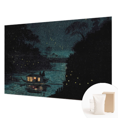 Dekorative Wand-Fototapete mit Motiv ‚Abendlichter‘