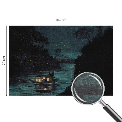 Dekorative Wand-Fototapete mit Motiv ‚Abendlichter‘