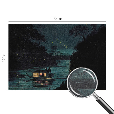 Dekorative Wand-Fototapete mit Motiv ‚Abendlichter‘