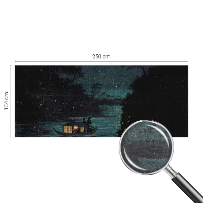 Dekorative Wand-Fototapete mit Motiv ‚Abendlichter‘