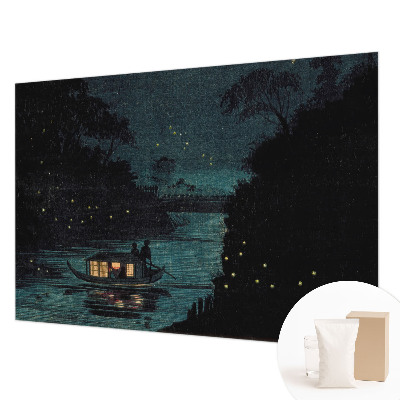 Dekorative Wand-Fototapete mit Motiv ‚Abendlichter‘
