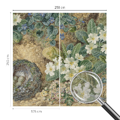 Wandtapete Frühlingskomposition