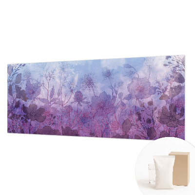 Vlies-Fototapete mit pastellfarbenen Blumenmotiv
