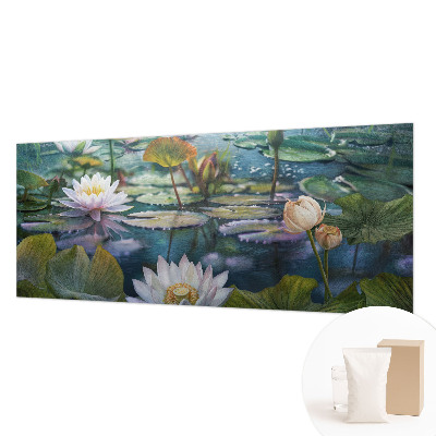 Fototapete fürs Kinderzimmer Teichblumen