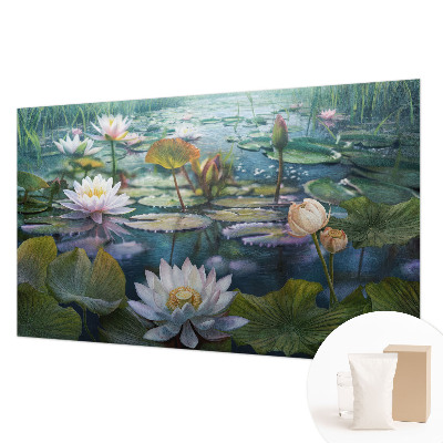 Fototapete fürs Kinderzimmer Teichblumen