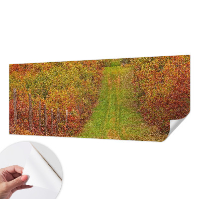 3D-Fototapete Herbstfarben